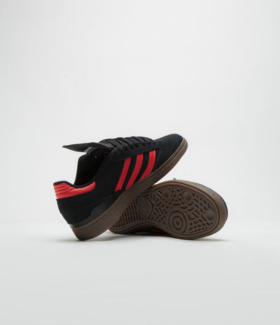 Adidas Busenitz Shoes - Core Black / Red / Gum5