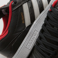 Adidas Busenitz Shoes - Core Black / Zero Metallic / Better Scarlet thumbnail