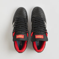 Adidas Busenitz Shoes - Core Black / Zero Metallic / Better Scarlet thumbnail