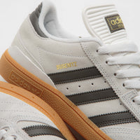 Adidas Busenitz Shoes - Crystal White / Shadow Olive / Gum thumbnail