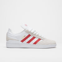 Adidas Busenitz Shoes - FTWR White / Better Scarlet / Gold Metallic thumbnail