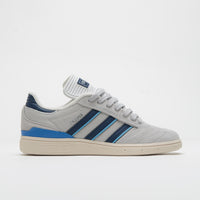 Adidas Busenitz Shoes - Grey Two / Dark Blue / Chalk White thumbnail