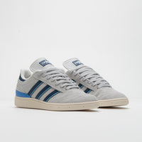 Adidas Busenitz Shoes - Grey Two / Dark Blue / Chalk White thumbnail