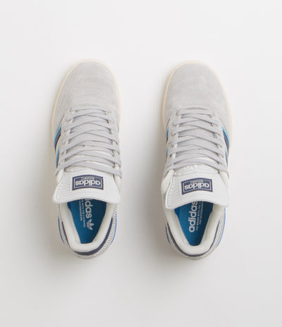 Adidas Busenitz Shoes - Grey Two / Dark Blue / Chalk White