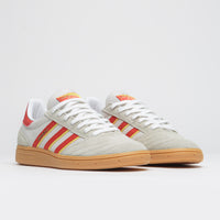 Adidas Busenitz Vintage Shoes - Feather Grey / Red / Orbit Grey thumbnail