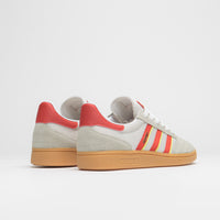 Adidas Busenitz Vintage Shoes - Feather Grey / Red / Orbit Grey thumbnail