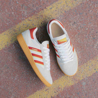 Adidas Busenitz Vintage Shoes - Feather Grey / Red / Orbit Grey thumbnail