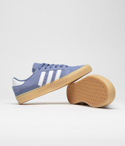 Adidas Busenitz Vulc II Shoes - Crew Blue / FTWR White / Gum3