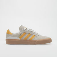 Adidas Busenitz Vulc II Shoes - Crystal White / Preloved Yellow / Gold Metallic thumbnail