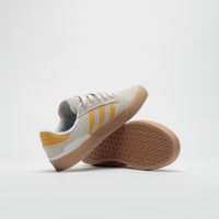 Adidas Busenitz Vulc II Shoes - Crystal White / Preloved Yellow / Gold Metallic thumbnail