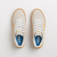 Adidas Busenitz Vulc II Shoes - Crystal White / Preloved Yellow / Gold Metallic thumbnail