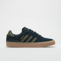 Adidas Busenitz Vulc II Shoes - Legend Ink / Olive Strata / Gold Metallic thumbnail