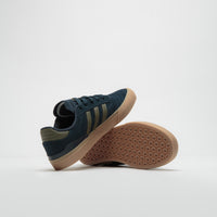 Adidas Busenitz Vulc II Shoes - Legend Ink / Olive Strata / Gold Metallic thumbnail