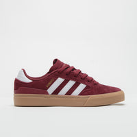 Adidas Busenitz Vulc II Shoes - Preloved Ruby / FTWR White / Gold Metallic thumbnail