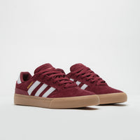 Adidas Busenitz Vulc II Shoes - Preloved Ruby / FTWR White / Gold Metallic thumbnail