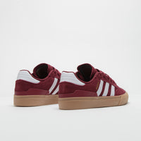 Adidas Busenitz Vulc II Shoes - Preloved Ruby / FTWR White / Gold Metallic thumbnail