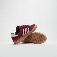 Adidas Busenitz Vulc II Shoes - Preloved Ruby / FTWR White / Gold Metallic thumbnail