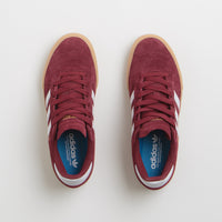 Adidas Busenitz Vulc II Shoes - Preloved Ruby / FTWR White / Gold Metallic thumbnail