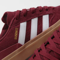 Adidas Busenitz Vulc II Shoes - Preloved Ruby / FTWR White / Gold Metallic thumbnail