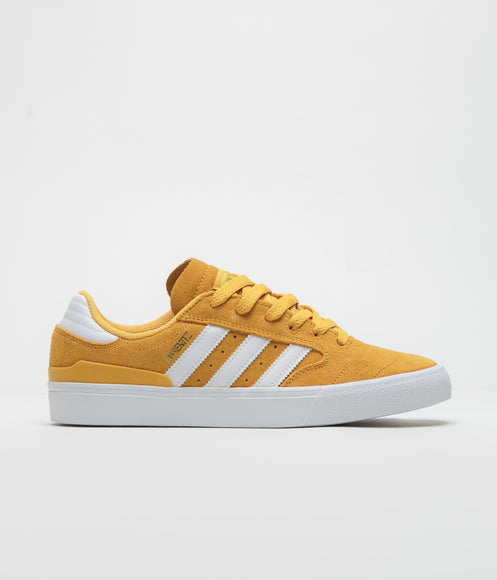 Adidas Busenitz Vulc II Shoes - Preloved Yellow / FTWR White / Gold Metallic