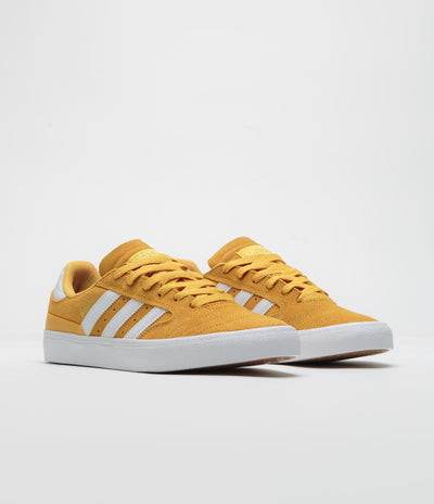 Adidas Busenitz Vulc II Shoes - Preloved Yellow / FTWR White / Gold Metallic