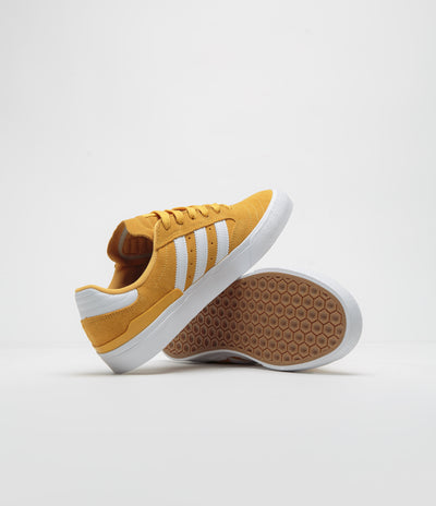 Adidas Busenitz Vulc II Shoes - Preloved Yellow / FTWR White / Gold Metallic