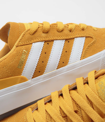 Adidas Busenitz Vulc II Shoes - Preloved Yellow / FTWR White / Gold Metallic