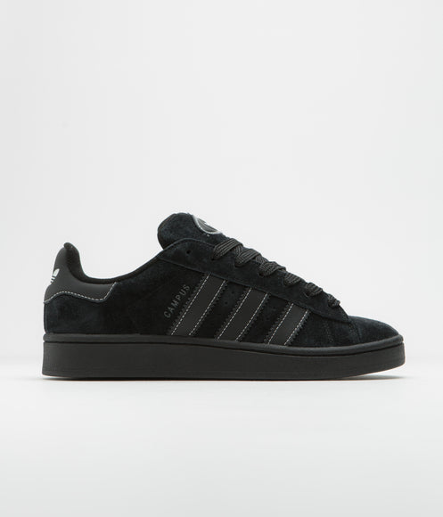 Adidas campus best sale suede black