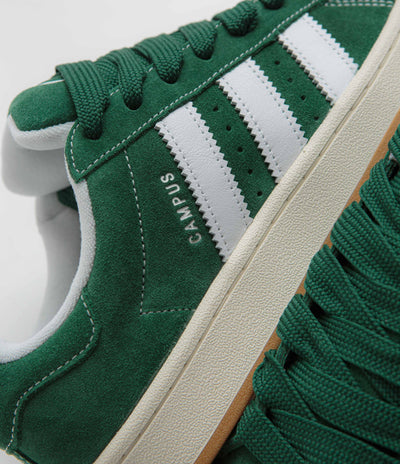 Adidas Campus 00s Shoes - Dark Green / FTWR White / Off White