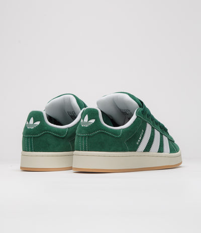 Adidas Campus 00s Shoes - Dark Green / FTWR White / Off White