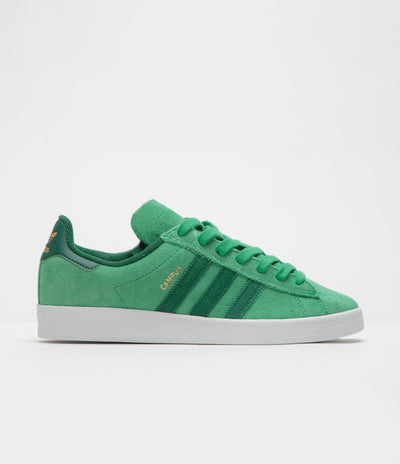 Adidas Campus ADV Shoes - Court Green / Collegiate Green / FTWR White