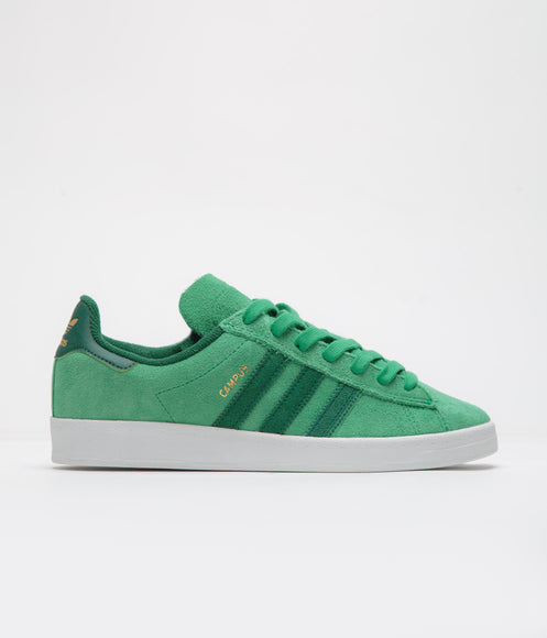 Adidas Campus ADV Shoes - Court Green / Collegiate Green / FTWR White