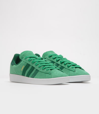 Adidas Campus ADV Shoes - Court Green / Collegiate Green / FTWR White