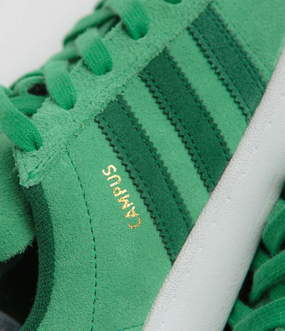 Adidas Campus ADV Shoes - Court Green / Collegiate Green / FTWR White