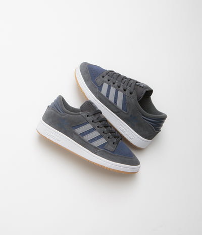 Adidas Centennial 85 Low ADV Shoes - Carbon / Grey Three / Collegiate Navy