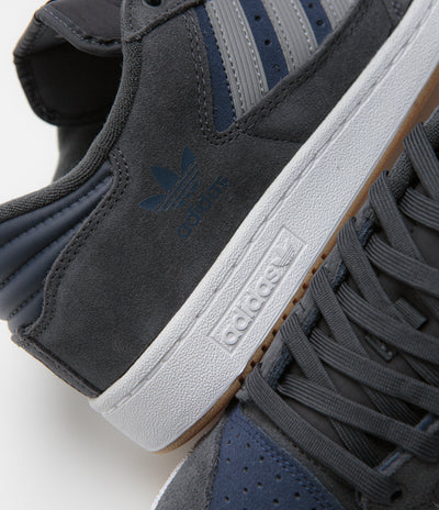 Adidas Centennial 85 Low ADV Shoes - Carbon / Grey Three / Collegiate Navy