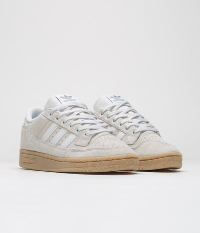 Adidas Centennial 85 Low ADV Shoes - Crystal White / Cloud White / Gum