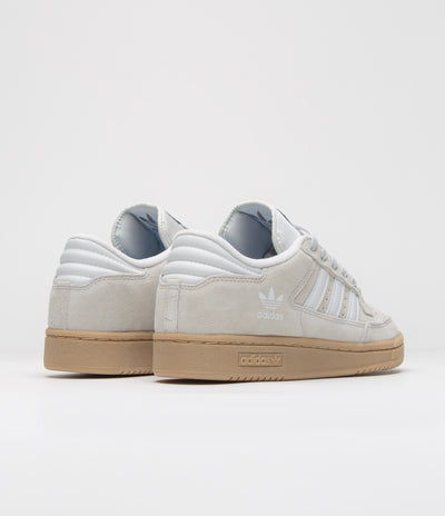 Adidas Centennial 85 Low ADV Shoes - Crystal White / Cloud White / Gum