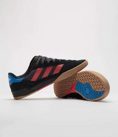 Adidas Copa Premiere Shoes - Core Black / Better Scarlet / Bluebird