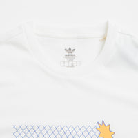 Adidas Dre T-Shirt - White / Team Royal Blue / Hazy Orange thumbnail