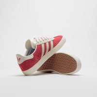 Adidas Gazelle ADV Shoes - Better Scarlet / Chalk White / Gold Metallic thumbnail