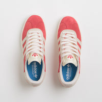 Adidas Gazelle ADV Shoes - Better Scarlet / Chalk White / Gold Metallic thumbnail