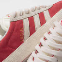 Adidas Gazelle ADV Shoes - Better Scarlet / Chalk White / Gold Metallic thumbnail