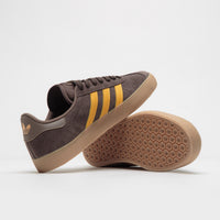 Adidas Gazelle ADV Shoes - Dark Brown / Preloved Yellow / Earth Strata thumbnail