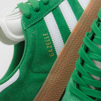 Adidas Gazelle ADV Shoes - Green / Cloud White / Gold Metallic thumbnail