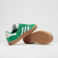 Adidas Gazelle ADV Shoes - Green / Cloud White / Gold Metallic thumbnail