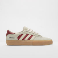 Adidas Matchbreak Super Shoes - Wonder White / Preloved Ruby / Gum 3 thumbnail