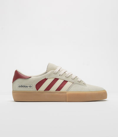 Adidas Matchbreak Super Shoes - Wonder White / Preloved Ruby / Gum 3