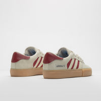 Adidas Matchbreak Super Shoes - Wonder White / Preloved Ruby / Gum 3 thumbnail