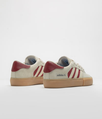 Adidas Matchbreak Super Shoes - Wonder White / Preloved Ruby / Gum 3